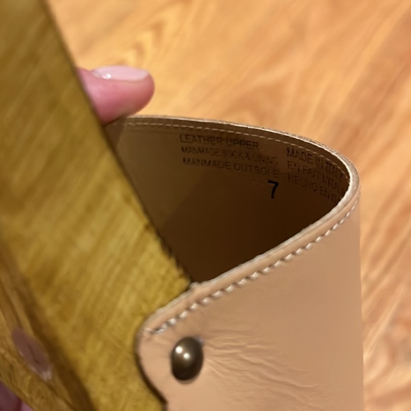 Seychelles Marine Layer Clog Sandal in Vachetta - Picture 10 of 12